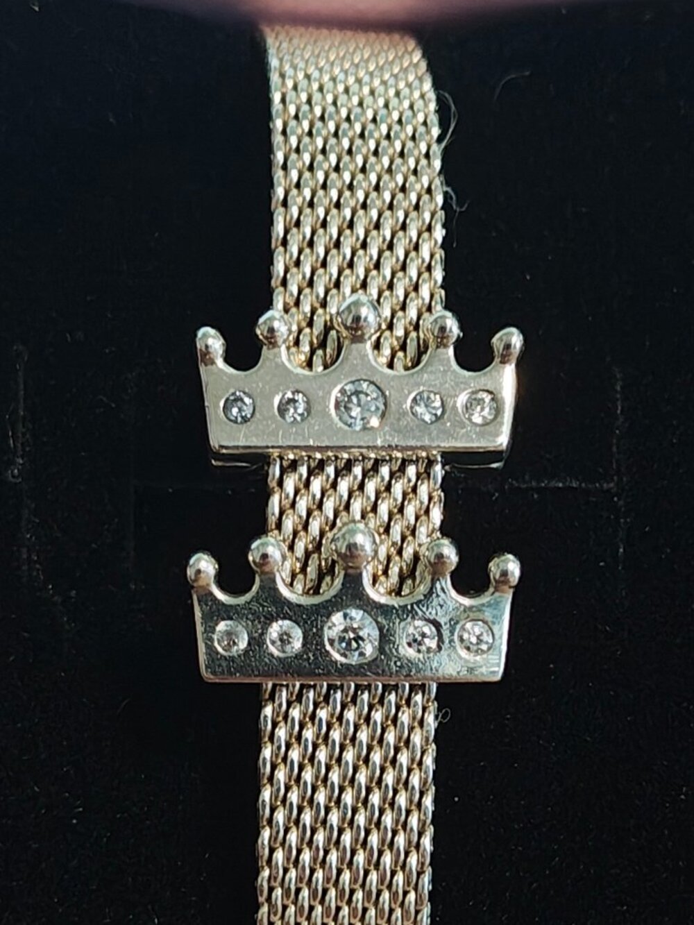 Authentic Pandora REFLEXIONS Crown Clips – 797599CZ, offered as a SET OF TWO (2)